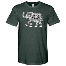 Load image into Gallery viewer, Boho Elephant Heathered Tee