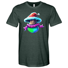 Load image into Gallery viewer, Shroom Santa Heathered Tee