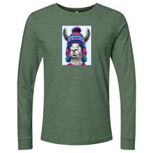 Load image into Gallery viewer, Llama Purple Long Sleeve