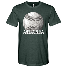 Load image into Gallery viewer, Atlanta Baseball Min Heathered Tee