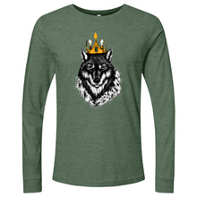 Load image into Gallery viewer, Wolf With Crown Min Long Sleeve