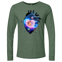 Load image into Gallery viewer, Cosmic Heart Min 01 Long Sleeve