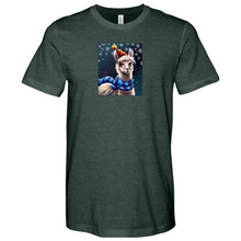Load image into Gallery viewer, Llama Holiday Heathered Tee
