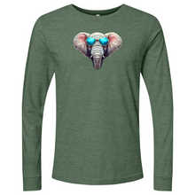 Load image into Gallery viewer, Elephant light Blue Long Sleeve