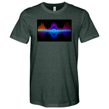 Load image into Gallery viewer, Frequency Red, Orange, Purple 02 Heathered Tee