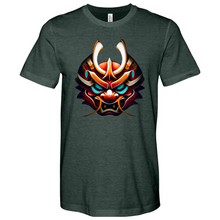 Load image into Gallery viewer, Orange Dragon Mask Heathered Tee