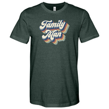 Load image into Gallery viewer, Family Man Heathered Tee