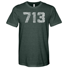 Load image into Gallery viewer, Houston 713 Heathered Tee