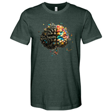 Load image into Gallery viewer, Brain Heathered Tee