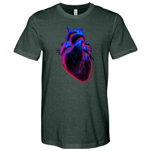 Load image into Gallery viewer, Heart in Color Heathered Tee