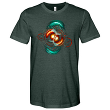 Load image into Gallery viewer, Atoms Face Heathered Tee