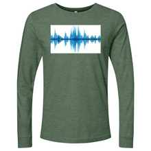 Load image into Gallery viewer, Blue Frequency 02 Long Sleeve