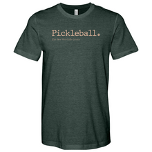 Load image into Gallery viewer, Pickleball the Less Expensive Heathered Tee
