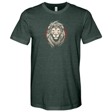 Load image into Gallery viewer, Lion Face Heathered Tee