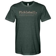 Load image into Gallery viewer, Pickleball Lazy Tennis Heathered Tee