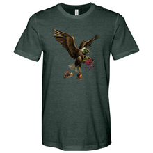 Load image into Gallery viewer, Green Eagle & All Heathered Tee