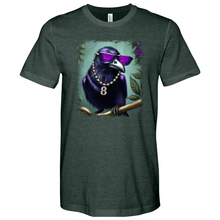 Load image into Gallery viewer, Purple Crow 8 Heathered Tee