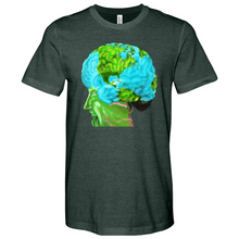 Load image into Gallery viewer, Earth Head 02 Heathered Tee