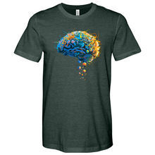 Load image into Gallery viewer, Atoms Brain Heathered Tee