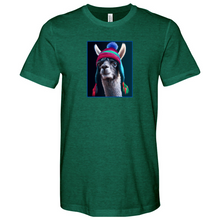 Load image into Gallery viewer, Llama Blue Heathered Tee