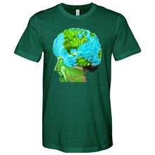 Load image into Gallery viewer, Earth Head 02 Heathered Tee