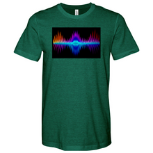 Load image into Gallery viewer, Frequency Red, Orange, Purple 02 Heathered Tee