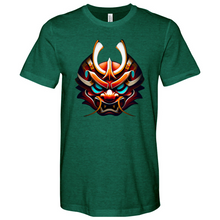 Load image into Gallery viewer, Orange Dragon Mask Heathered Tee