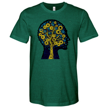 Load image into Gallery viewer, Mecanic Man Head Heathered Tee