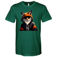 Load image into Gallery viewer, Fox Beard Heathered Tee