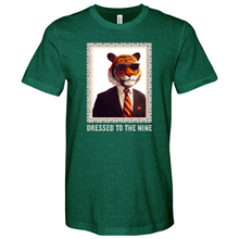 Load image into Gallery viewer, Dressed to the Nine Heathered Tee