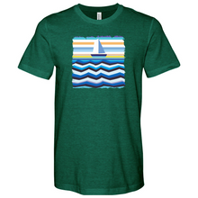 Load image into Gallery viewer, Boat at Sea Heathered Tee