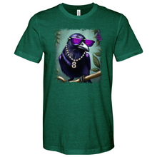 Load image into Gallery viewer, Purple Crow 8 Heathered Tee