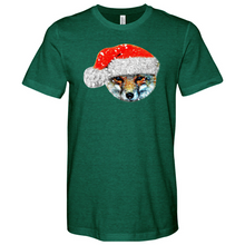 Load image into Gallery viewer, Snowy Fox Heathered Tee
