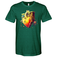 Load image into Gallery viewer, Flushing Heart-Min Heathered Tee