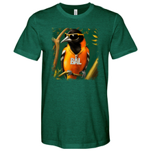 Load image into Gallery viewer, Bal Orange Bird Heathered Tee