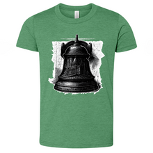 Load image into Gallery viewer, Liberty Bell Youth Heathered Tee
