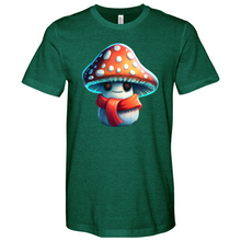 Load image into Gallery viewer, Little Shroomy With Scarf Heathered Tee