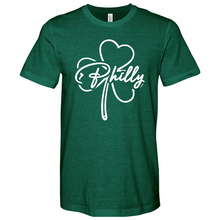 Load image into Gallery viewer, Philly Clover Heathered Tee