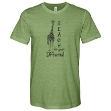 Load image into Gallery viewer, Reach For Your Dreams Heathered Tee