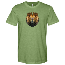 Load image into Gallery viewer, Lion Poly Head Heathered Tee