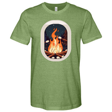 Load image into Gallery viewer, Forest Campfire Heathered Tee
