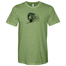 Load image into Gallery viewer, The Head of a Lion Heathered Tee