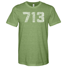 Load image into Gallery viewer, Houston 713 Heathered Tee