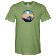 Load image into Gallery viewer, Mountain Sunset Heathered Tee