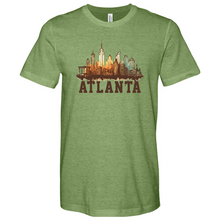 Load image into Gallery viewer, Atlanta Skyline City Heathered Tee