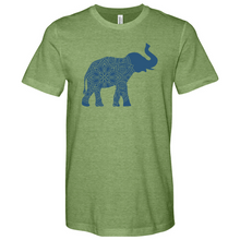 Load image into Gallery viewer, Mandala Elephant Heathered Tee
