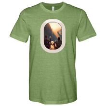 Load image into Gallery viewer, Couple on a Mountain Heathered Tee