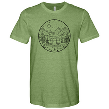 Load image into Gallery viewer, Van Camping Hiking 01 Heathered Tee