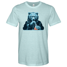 Load image into Gallery viewer, Bear in Thought Heathered Tee