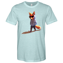 Load image into Gallery viewer, Hoodie Fox Heathered Tee